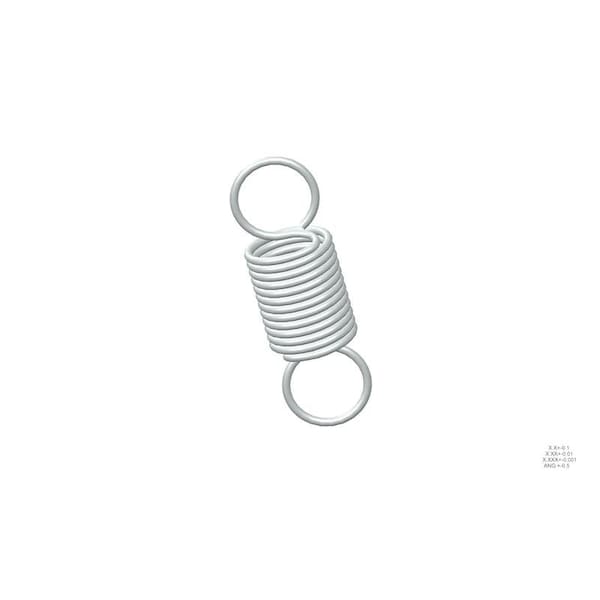 Approved Vendor Extension Spring, O=1.125, L= 3.50, W= .105 G609968722 - main